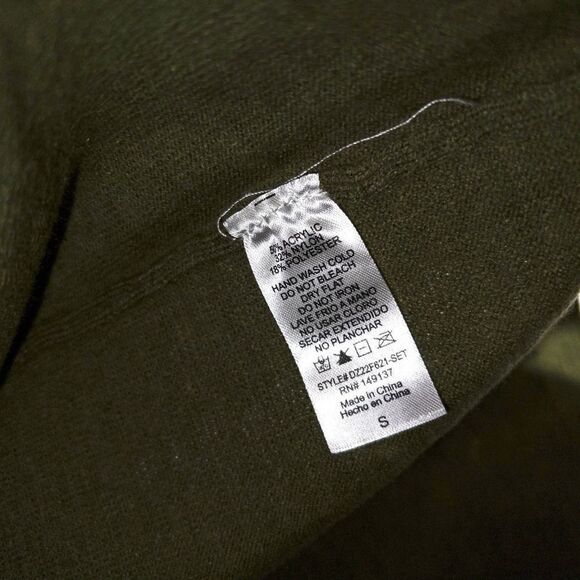 New Double Zero Green Collared Top and Shorts Lounge Set Size Small - Picture 4 of 10